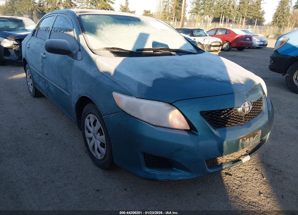 2009 TOYOTA COROLLA VIN: 2T1BU40E39C122421