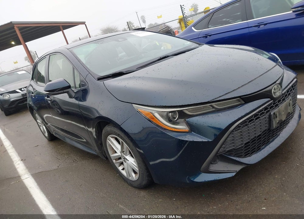 2019 TOYOTA COROLLA SE VIN: JTNK4RBE5K3013124