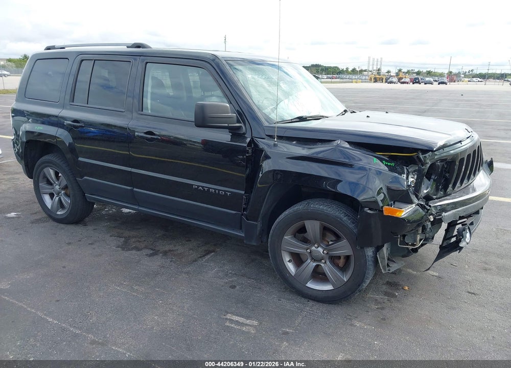 2016 JEEP PATRIOT SPORT SE VIN: 1C4NJPBA8GD601578