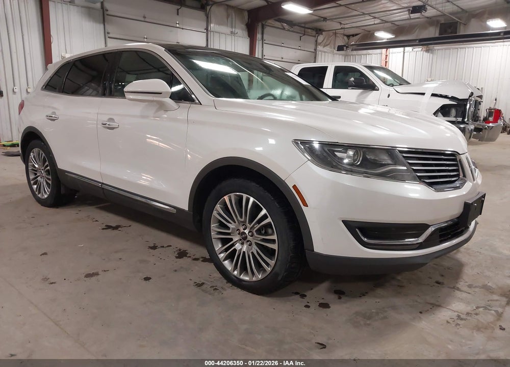 2016 LINCOLN MKX RESERVE VIN: 2LMTJ8LRXGBL21104