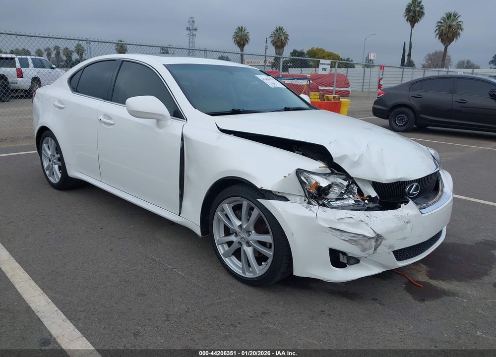 2007 LEXUS IS 250 VIN: JTHBK262572051661