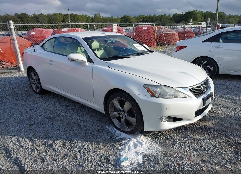 2010 LEXUS IS 350C VIN: JTHFE2C29A2505009