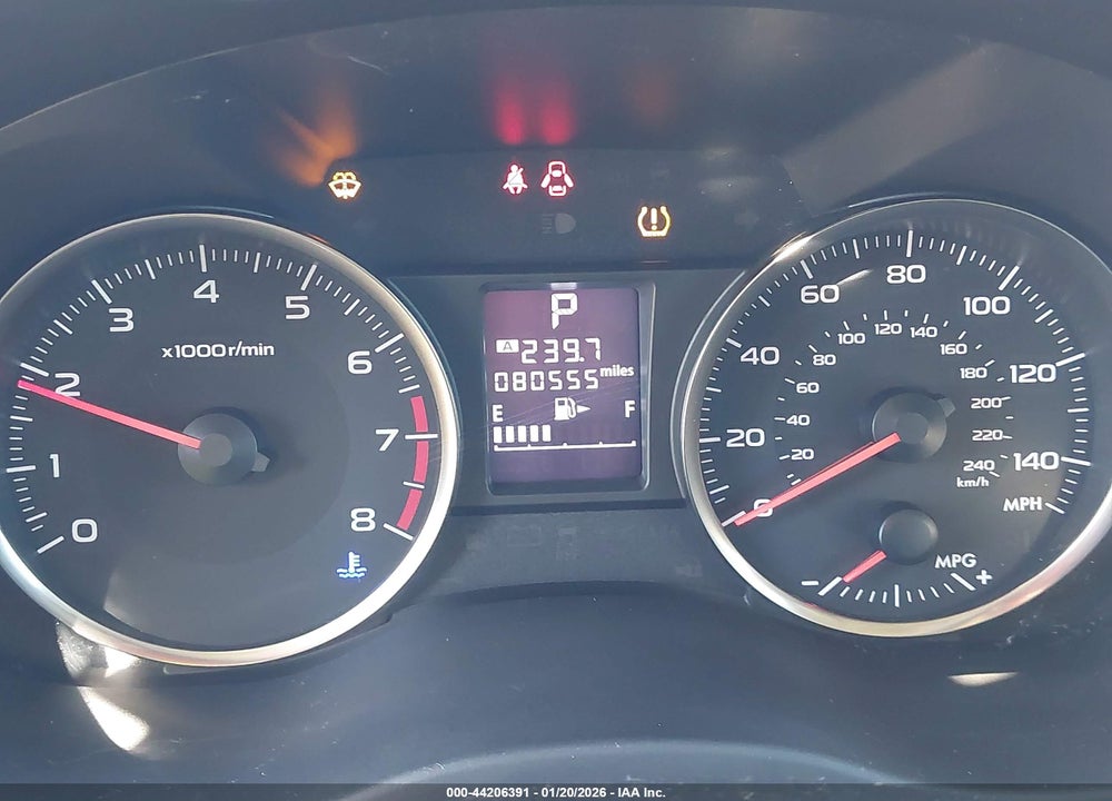 2017 SUBARU CROSSTREK 2.0I PREMIUM VIN: JF2GPABC6HH269948