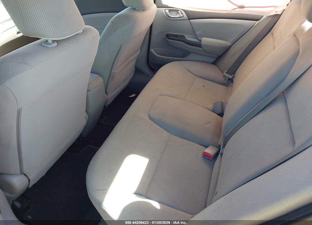 2012 HONDA CIVIC LX VIN: 19XFB2F52CE387150