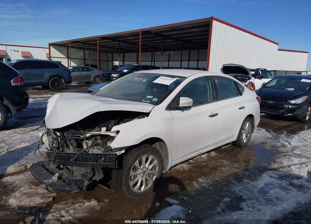 2018 NISSAN SENTRA SV VIN: 3N1AB7APXJY251105