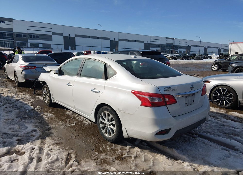 2018 NISSAN SENTRA SV VIN: 3N1AB7APXJY251105