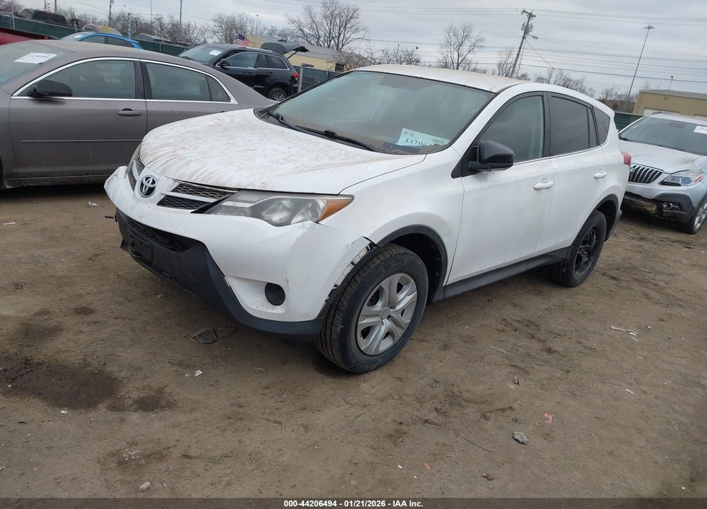2013 TOYOTA RAV4 LE VIN: 2T3BFREV1DW027922