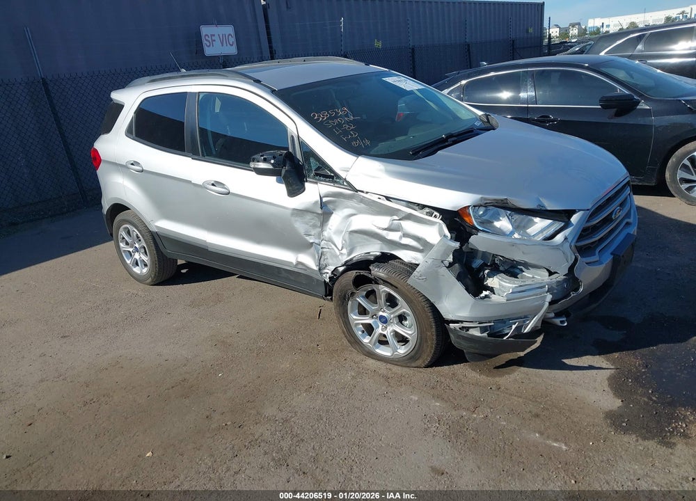 2021 FORD ECOSPORT SE VIN: MAJ3S2GE6MC445485