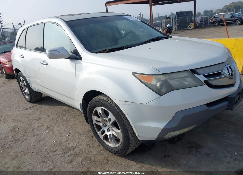 2008 ACURA MDX TECHNOLOGY PACKAGE VIN: 2HNYD28488H538070