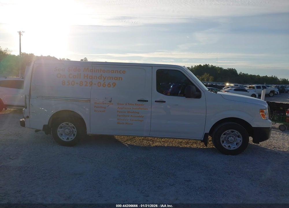 2021 NISSAN NV CARGO NV2500 HD SV STANDARD ROOF V6 VIN: 1N6BF0KY0MN807862