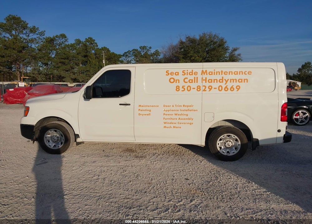 2021 NISSAN NV CARGO NV2500 HD SV STANDARD ROOF V6 VIN: 1N6BF0KY0MN807862