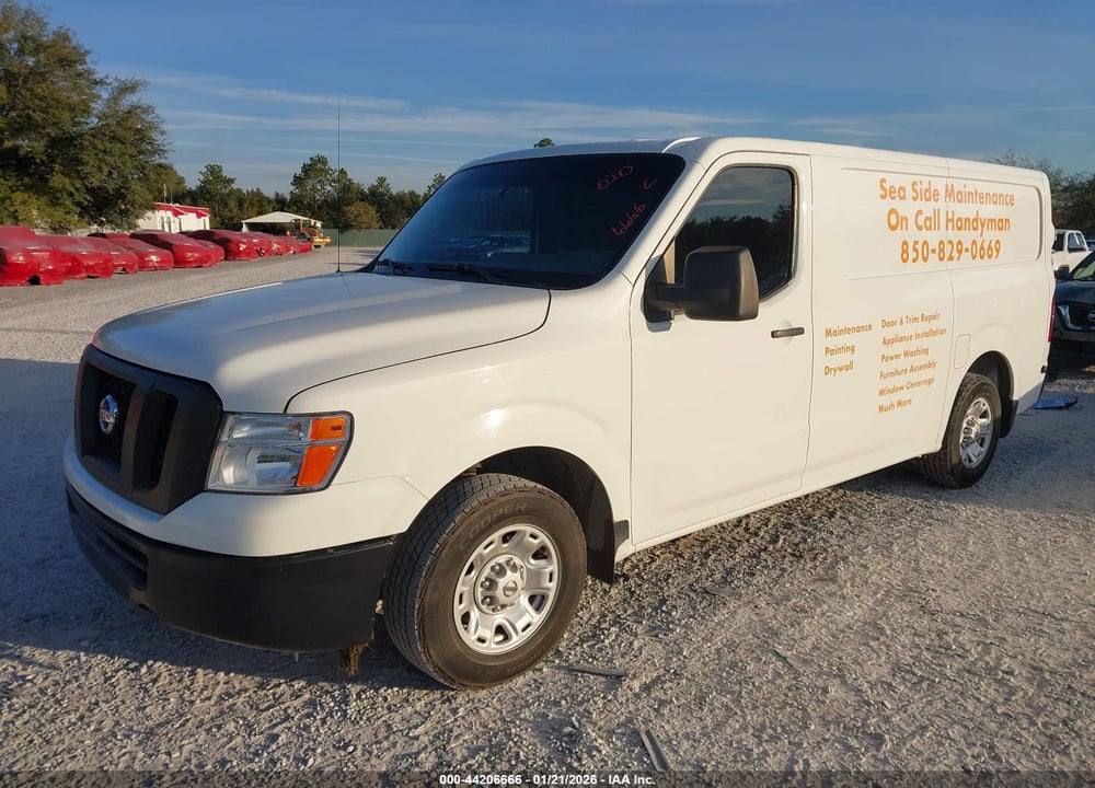 2021 NISSAN NV CARGO NV2500 HD SV STANDARD ROOF V6 VIN: 1N6BF0KY0MN807862