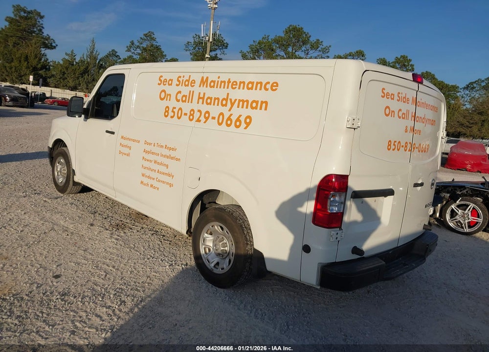 2021 NISSAN NV CARGO NV2500 HD SV STANDARD ROOF V6 VIN: 1N6BF0KY0MN807862