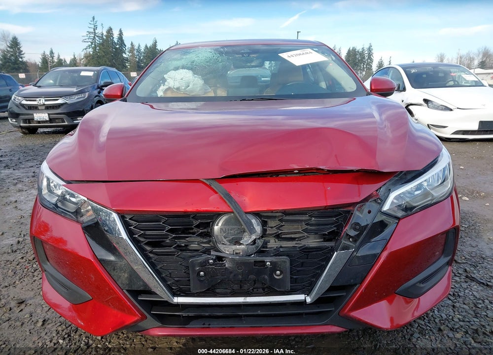 2021 NISSAN SENTRA SV XTRONIC CVT VIN: 3N1AB8CV1MY325596