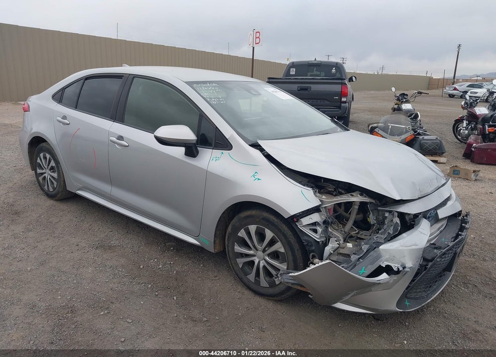 2022 TOYOTA COROLLA HYBRID LE VIN: JTDEAMDE8N3009583