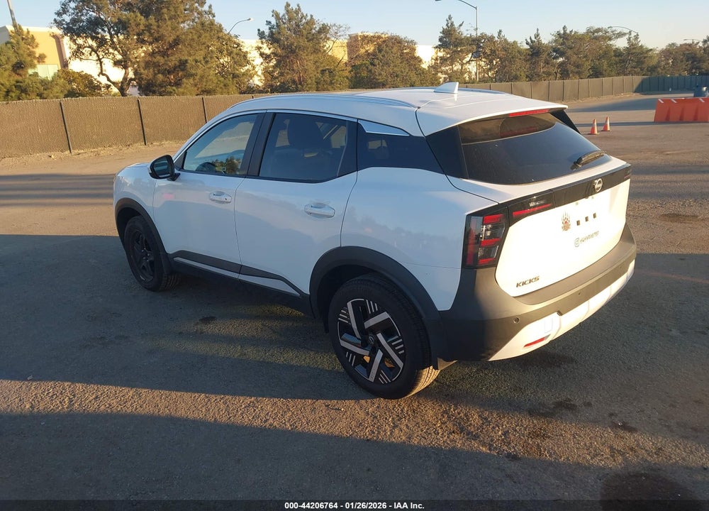 2025 NISSAN KICKS SV FWD VIN: 3N8AP6CA6SL303415