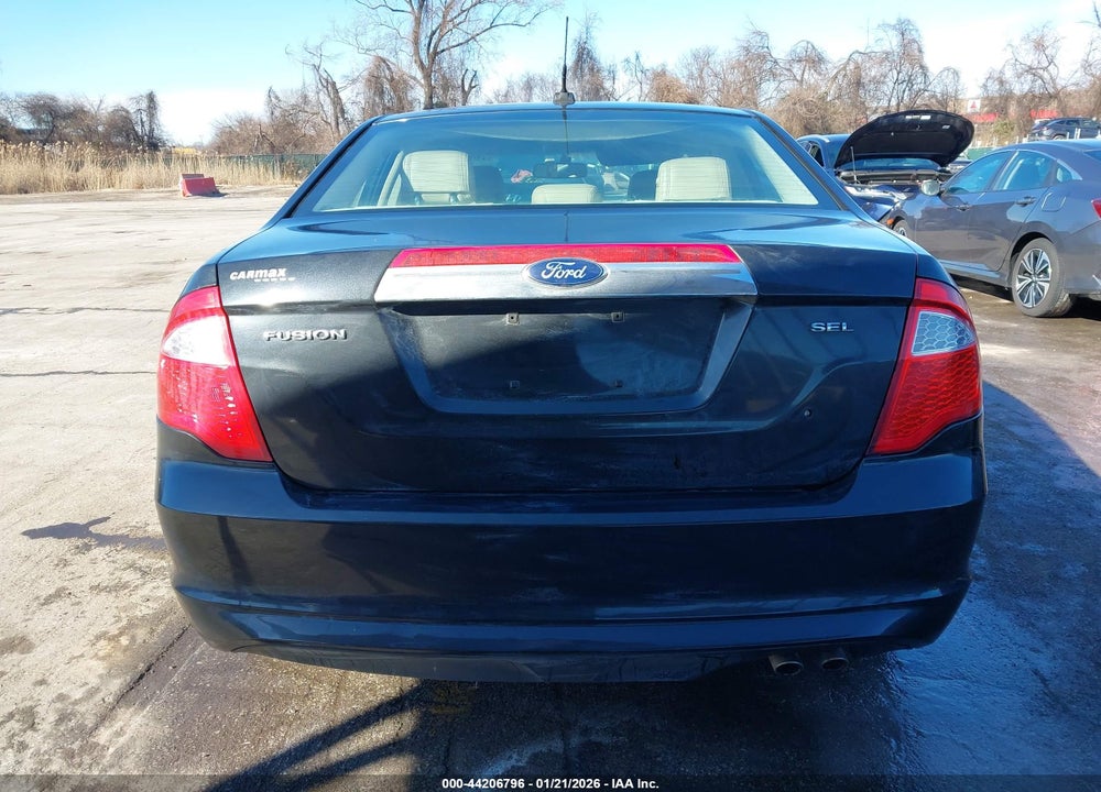 2012 FORD FUSION SEL VIN: 3FAHP0JAXCR424706