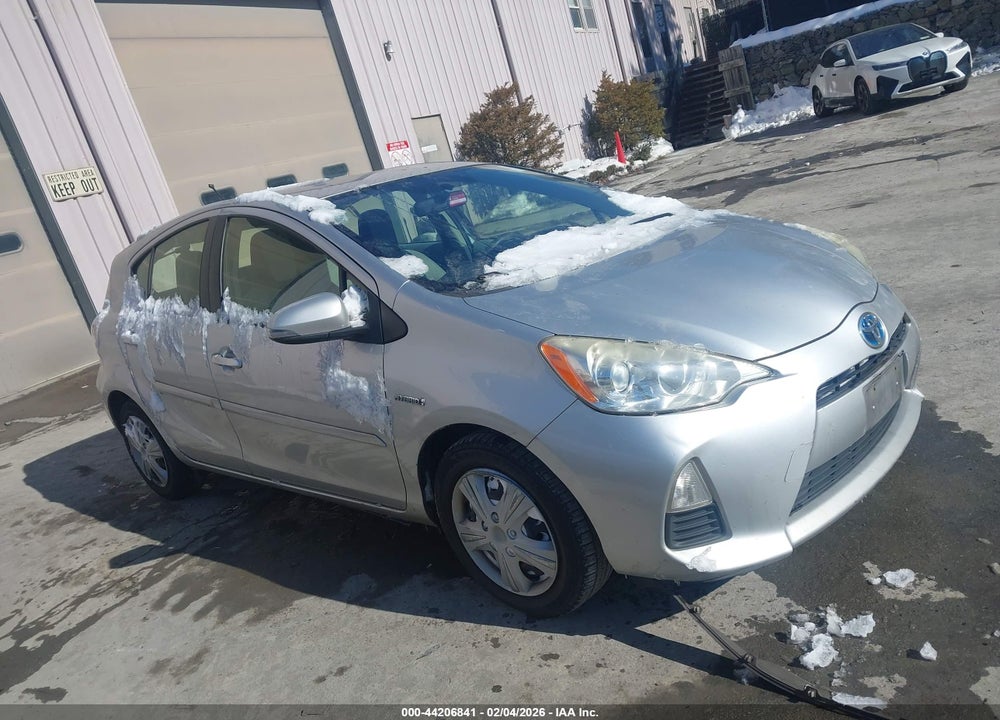 2013 TOYOTA PRIUS C ONE VIN: JTDKDTB37D1545151