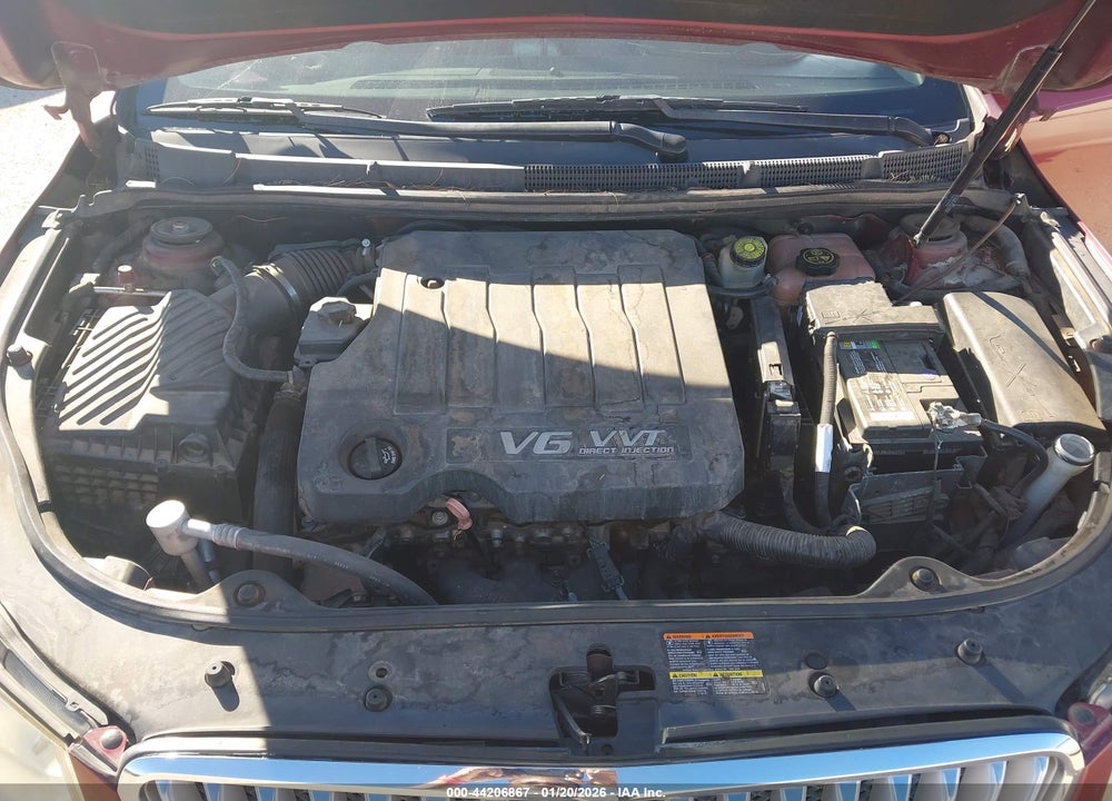 2010 BUICK LACROSSE CXS VIN: 1G4GE5GV5AF252318