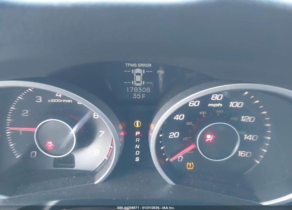 2009 ACURA TL VIN: 19UUA86599A021860