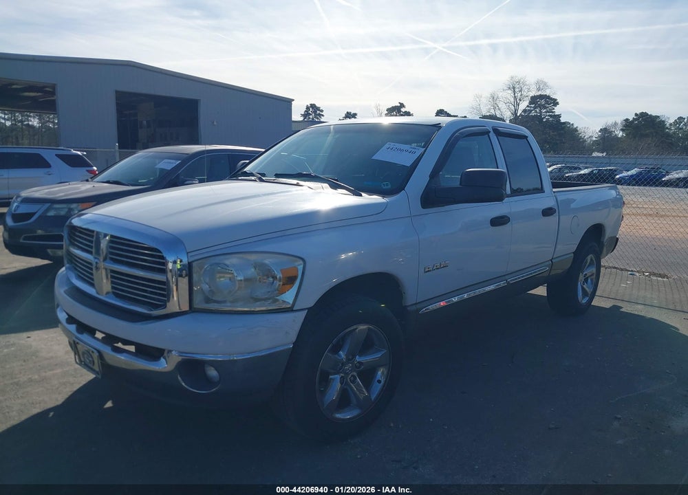 2008 DODGE RAM 1500 SLT VIN: 1D3HA18N18J139525