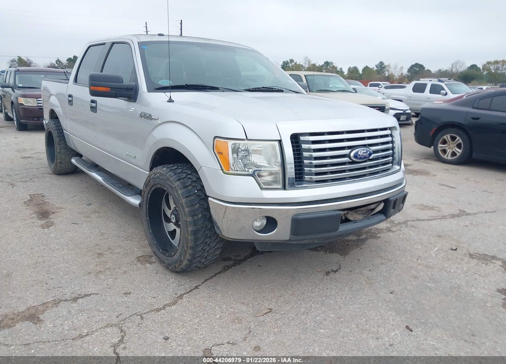 2011 FORD F-150 XLT VIN: 1FTFW1CT7BFB54645