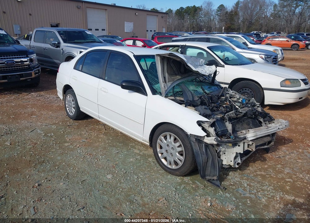 2004 HONDA CIVIC LX VIN: 2HGES16554H506239