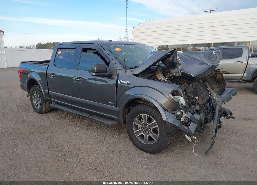 2016 FORD F-150 LARIAT VIN: 1FTEW1EG2GFB75177