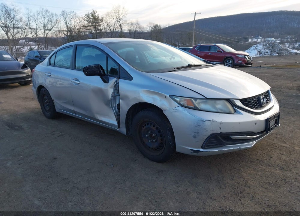 2014 HONDA CIVIC LX VIN: 19XFB2F57EE004872