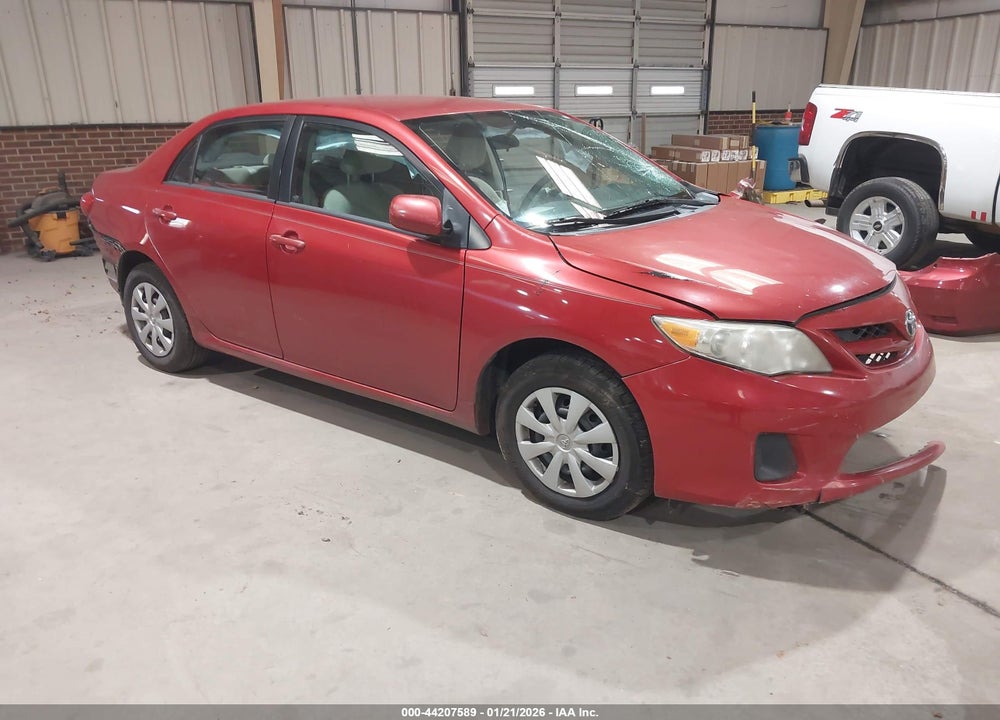 2011 TOYOTA COROLLA LE VIN: 2T1BU4EE7BC667987
