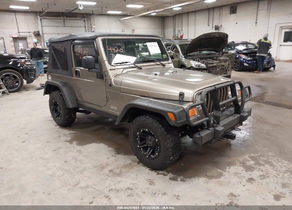 2005 JEEP WRANGLER SE VIN: 1J4FA29155P313486