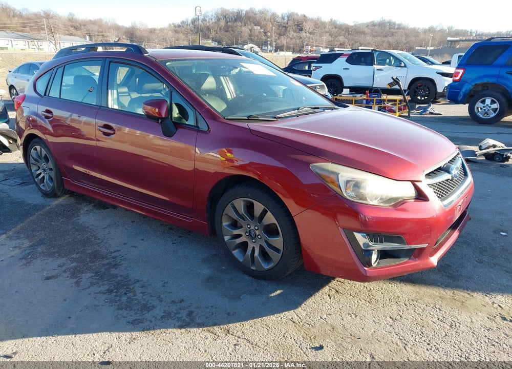 2015 SUBARU IMPREZA 2.0I SPORT LIMITED VIN: JF1GPAW66F8241315