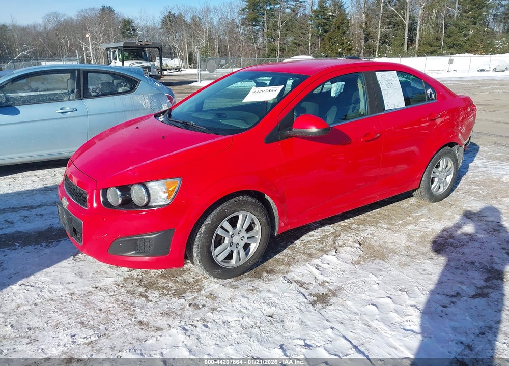 2015 CHEVROLET SONIC LT AUTO VIN: 1G1JC5SH1F4117186