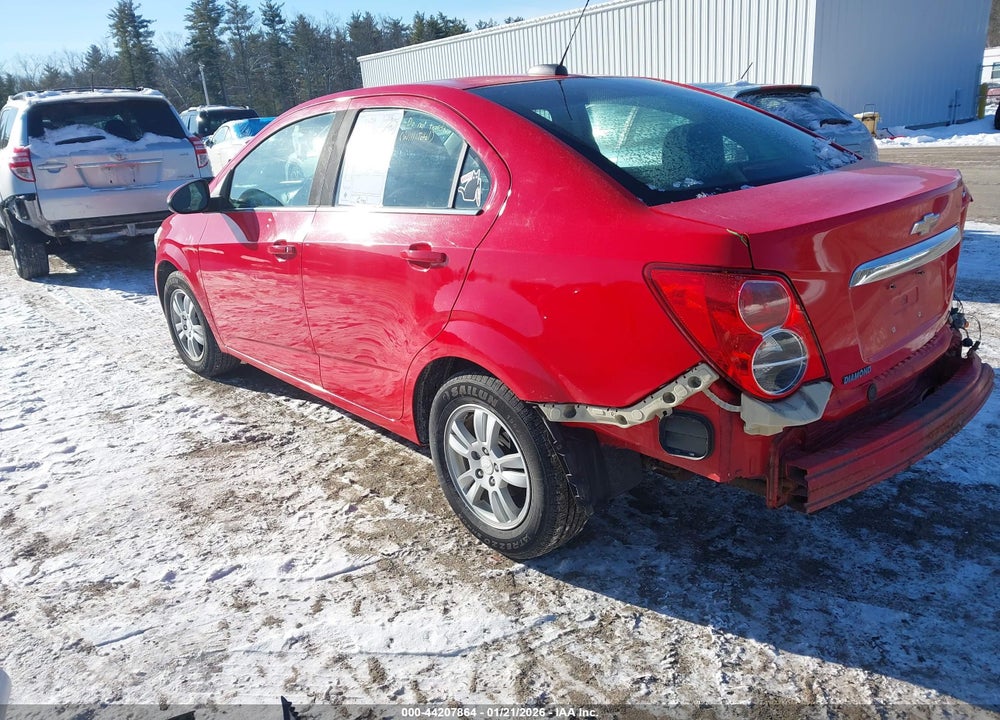 2015 CHEVROLET SONIC LT AUTO VIN: 1G1JC5SH1F4117186