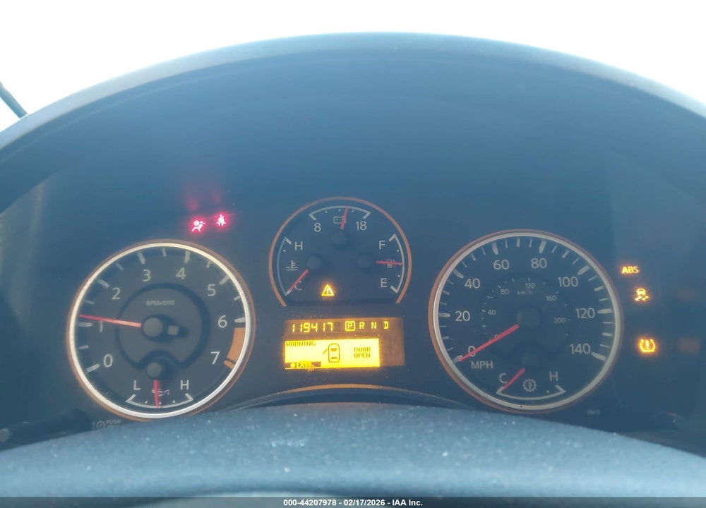 2012 NISSAN TITAN SV VIN: 1N6BA0ED6CN309669
