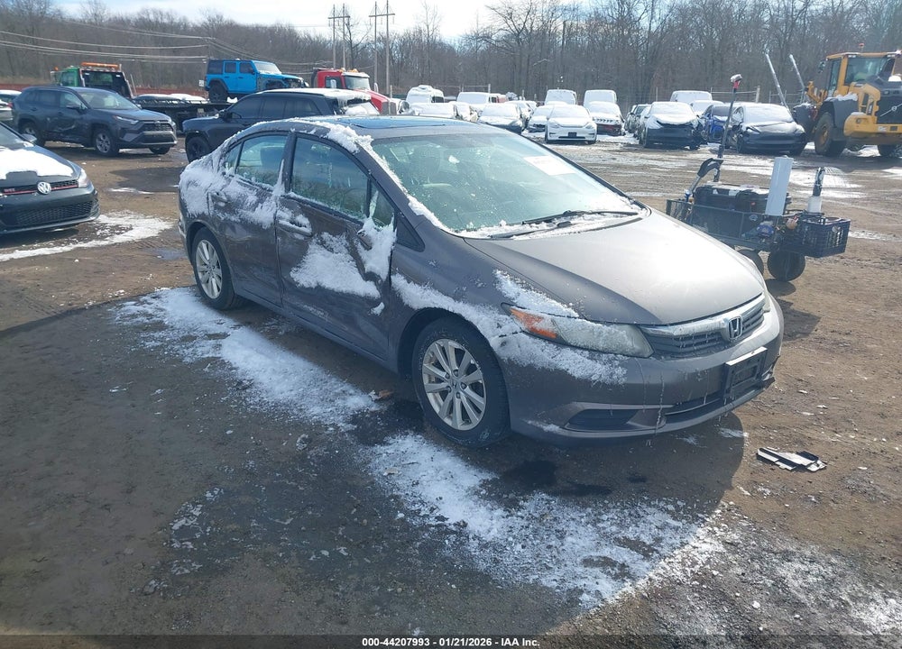 2012 HONDA CIVIC EX VIN: 19XFB2F89CE367987