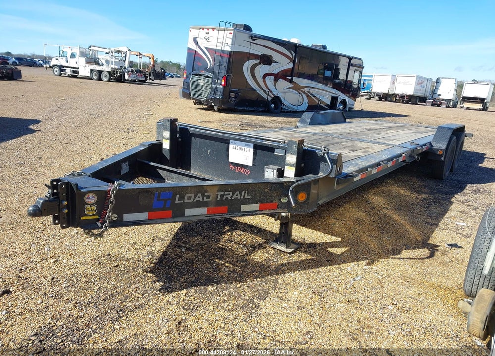2024 LOAD TRAIL 24' SPLIT TILT 10K FLATBED TRAILER VIN: 4ZETD2423R1319291
