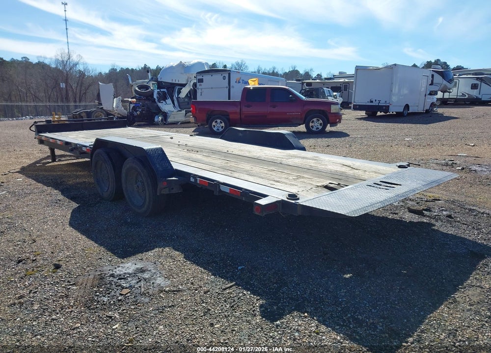 2024 LOAD TRAIL 24' SPLIT TILT 10K FLATBED TRAILER VIN: 4ZETD2423R1319291