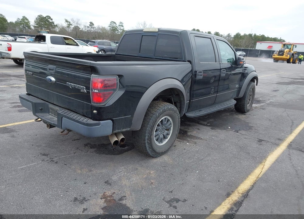 2011 FORD F-150 SVT RAPTOR VIN: 1FTFW1R62BFD04369