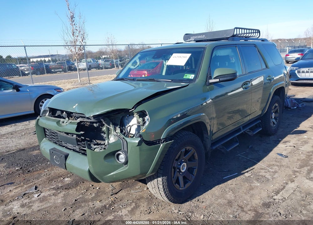 2022 TOYOTA 4RUNNER TRAIL SPECIAL EDITION VIN: JTETU5JR0N6015268