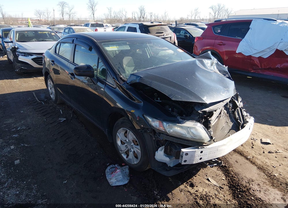 2015 HONDA CIVIC LX VIN: 19XFB2F57FE107114