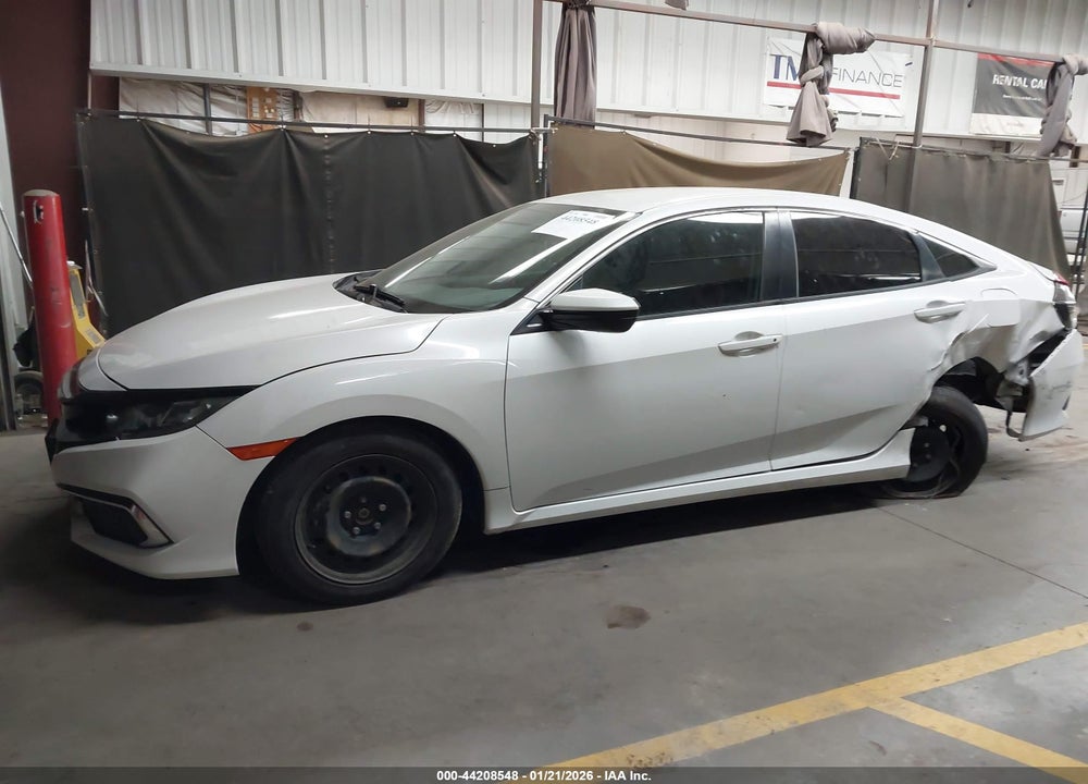 2019 HONDA CIVIC LX VIN: 19XFC2F60KE203358