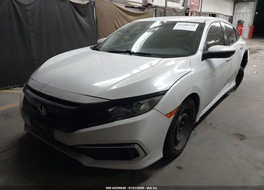 2019 HONDA CIVIC LX VIN: 19XFC2F60KE203358