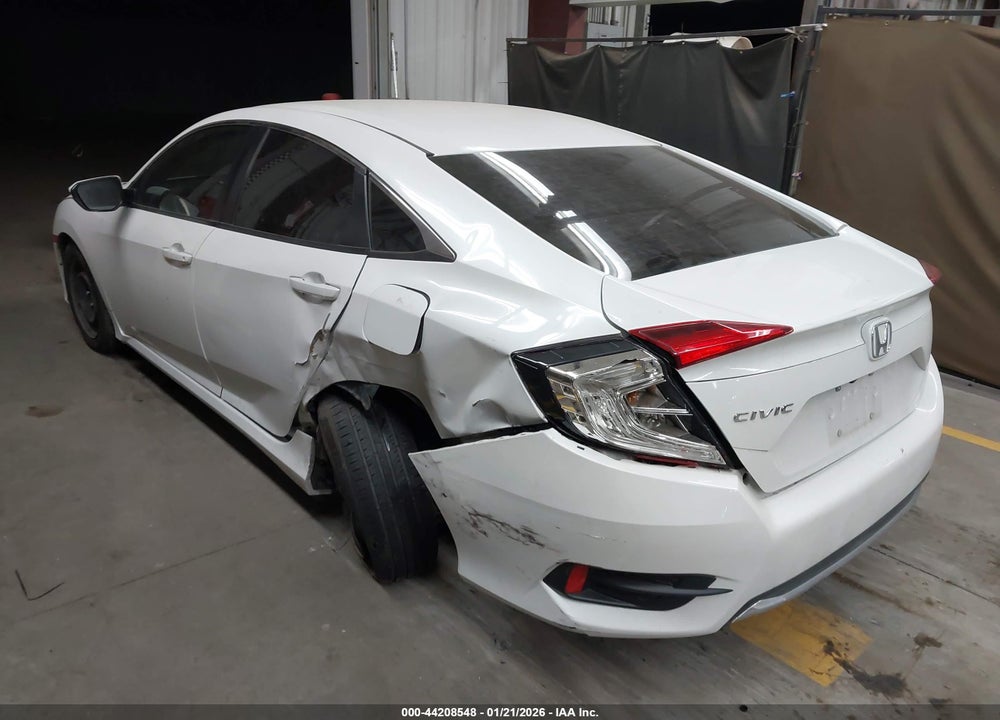 2019 HONDA CIVIC LX VIN: 19XFC2F60KE203358
