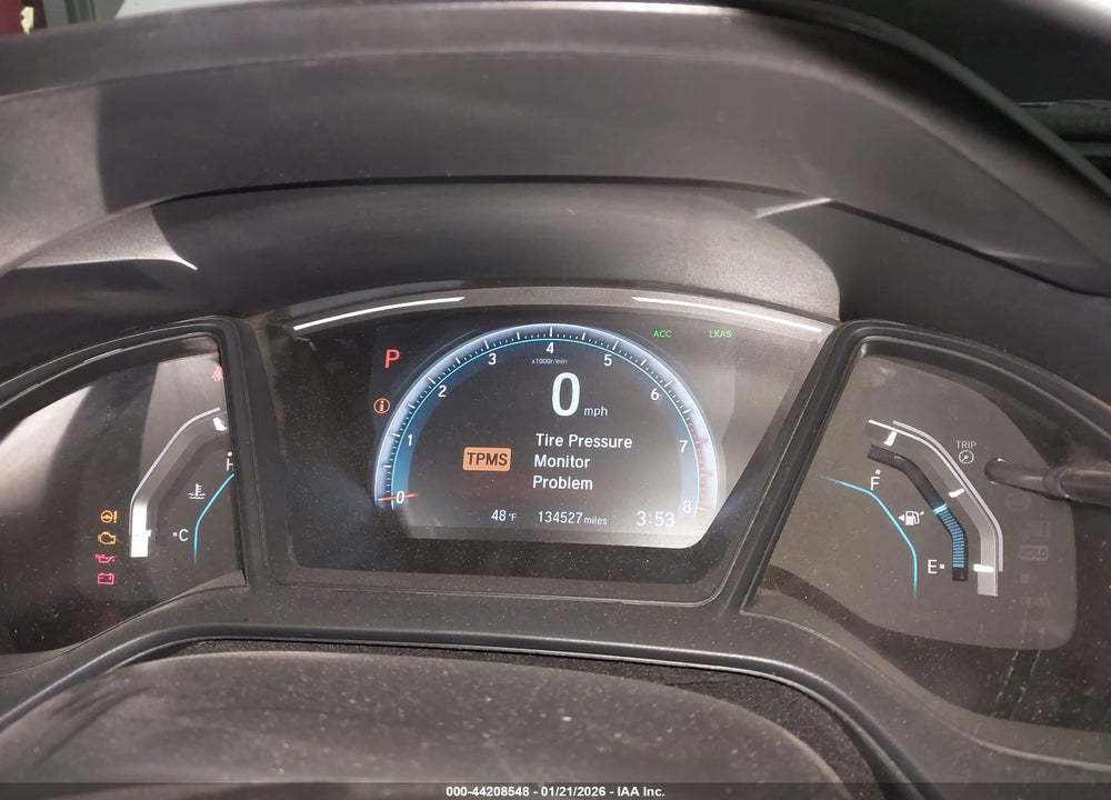 2019 HONDA CIVIC LX VIN: 19XFC2F60KE203358
