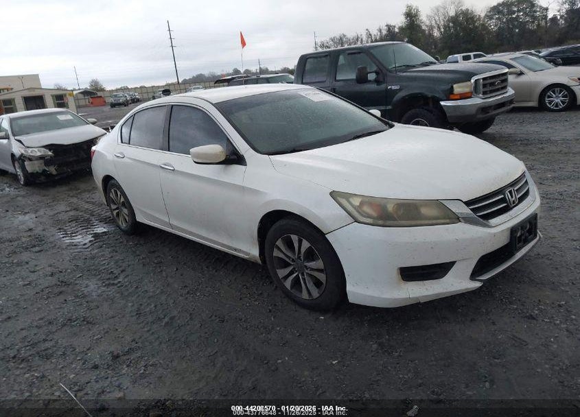 2015 HONDA ACCORD LX VIN: 1HGCR2F38FA273644