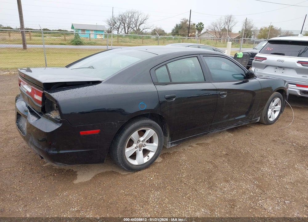 2013 DODGE CHARGER SE VIN: 2C3CDXBG8DH518125