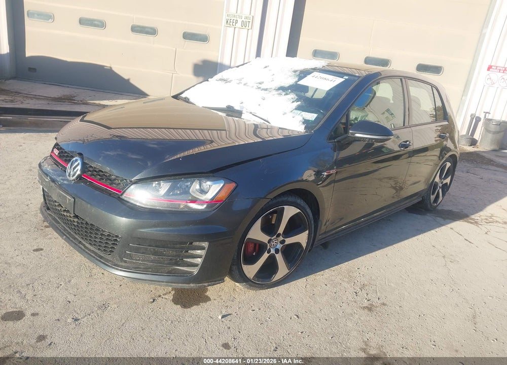 2016 VOLKSWAGEN GOLF GTI AUTOBAHN W/PERFORMANCE PACKAGE 4-DOOR/S W/PERFORMANCE PACKAGE 4-DOOR/SE W/PERFORMANCE PACKAGE 4-DOOR VIN: 3VW447AU2GM067459