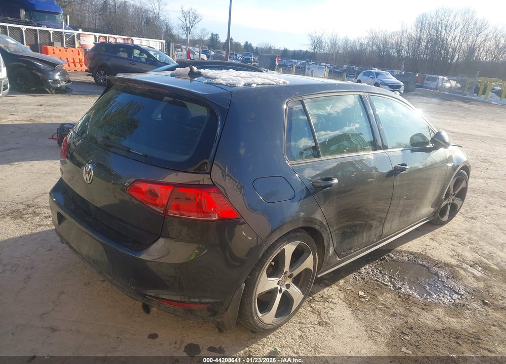 2016 VOLKSWAGEN GOLF GTI AUTOBAHN W/PERFORMANCE PACKAGE 4-DOOR/S W/PERFORMANCE PACKAGE 4-DOOR/SE W/PERFORMANCE PACKAGE 4-DOOR VIN: 3VW447AU2GM067459