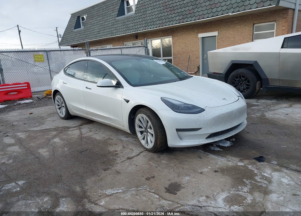 2021 TESLA MODEL 3 STANDARD RANGE PLUS REAR-WHEEL DRIVE VIN: 5YJ3E1EA2MF087803